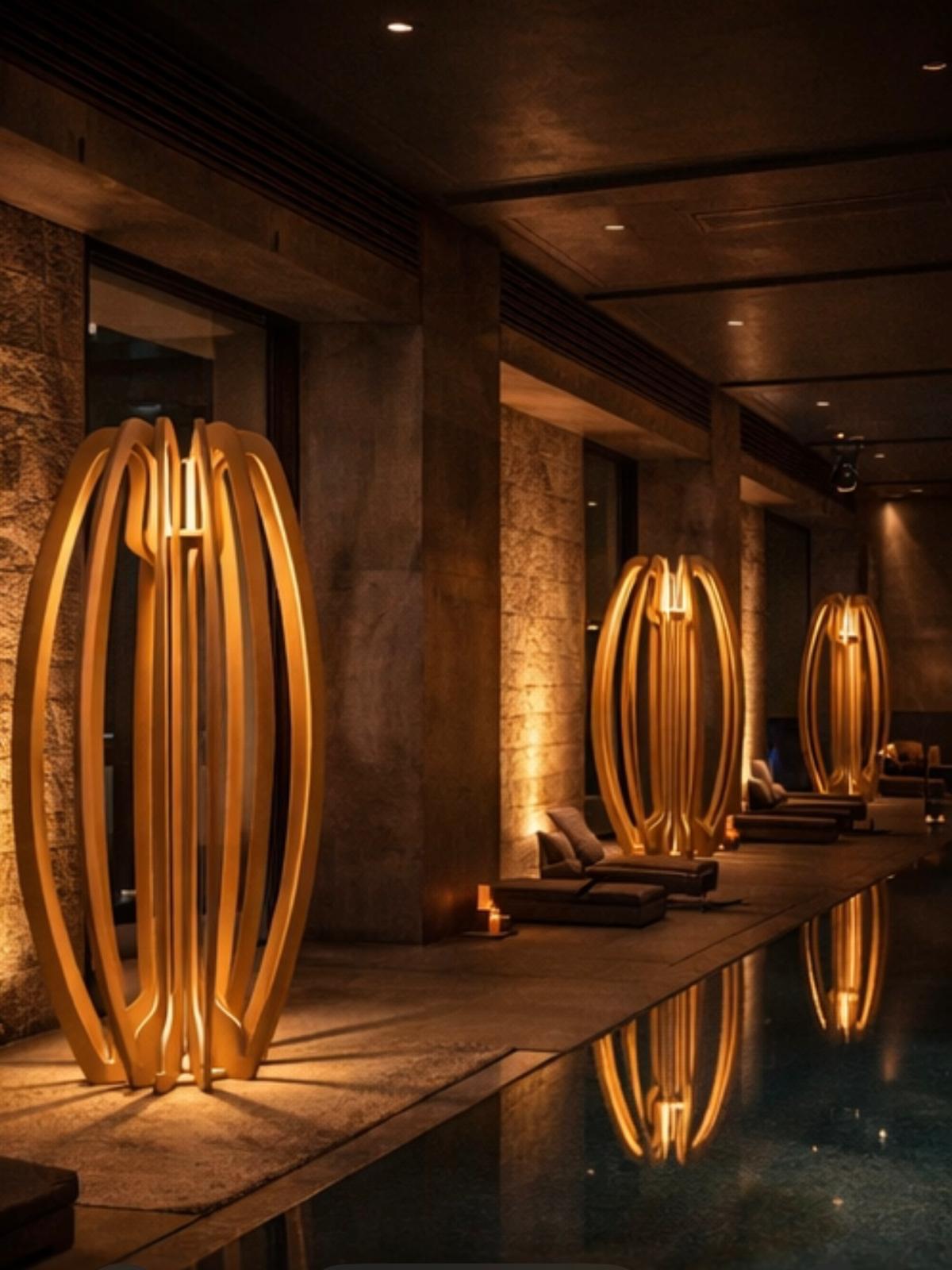 Sculture luminose spa - Bottega Ventisei